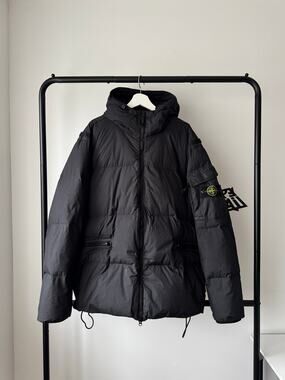 Stone Island Garment Dyed Crinkle Reps R-NY Down Jacket 3XL